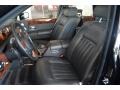 2007 Rolls-Royce Phantom Black Interior Front Seat Photo
