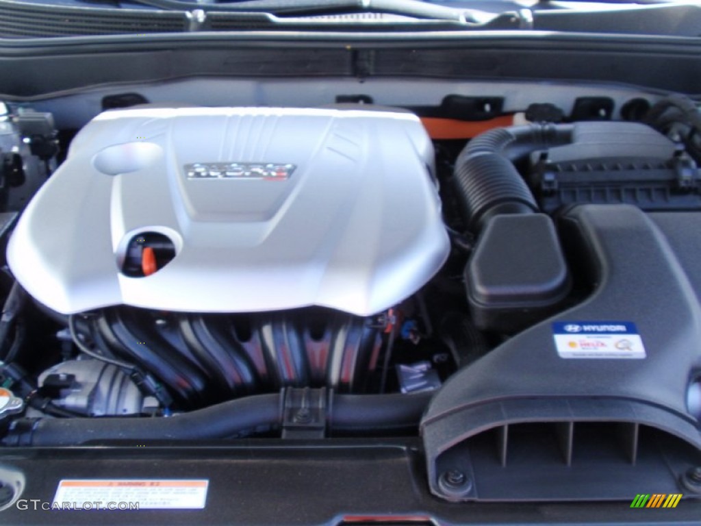 2014 Hyundai Sonata Hybrid Limited Engine Photos