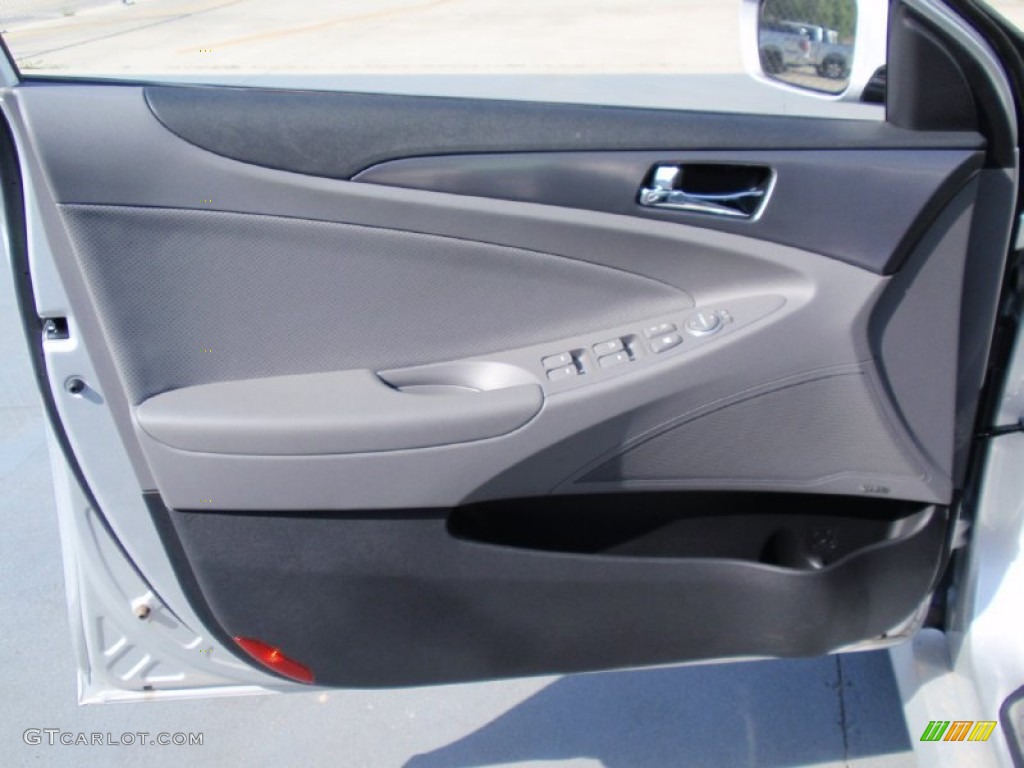 2014 Hyundai Sonata Hybrid Limited Door Panel Photos