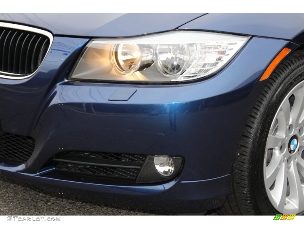 2011 3 Series 328i xDrive Sedan - Deep Sea Blue Metallic / Saddle Brown Dakota Leather photo #30