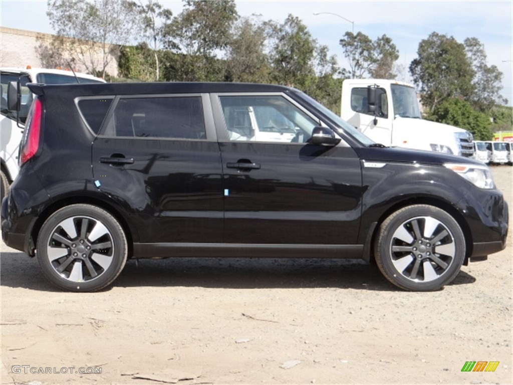 Shadow Black 2014 Kia Soul ! Exterior Photo #92988776