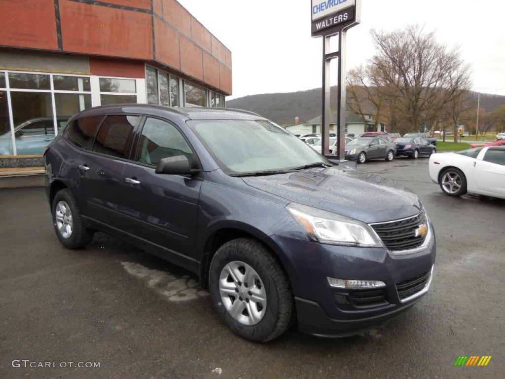 Atlantis Blue Metallic Chevrolet Traverse