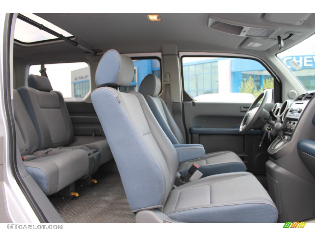 2004 Element EX AWD - Satin Silver Metallic / Gray photo #8