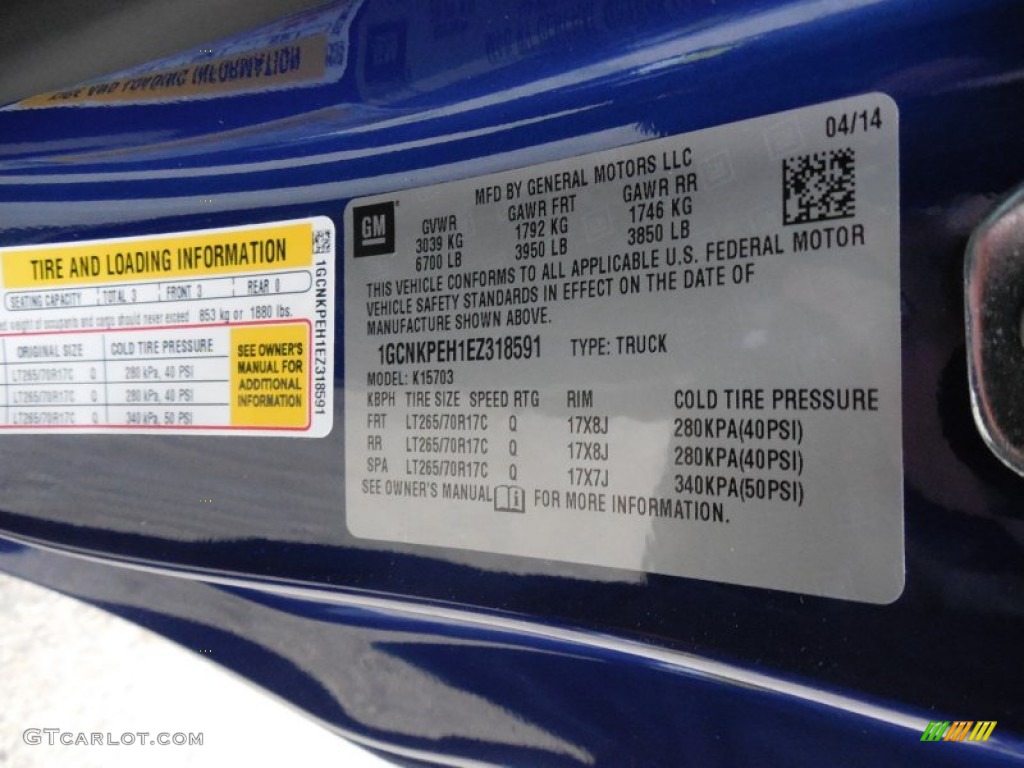 2014 Silverado 1500 WT Regular Cab 4x4 - Blue Topaz Metallic / Jet Black/Dark Ash photo #19