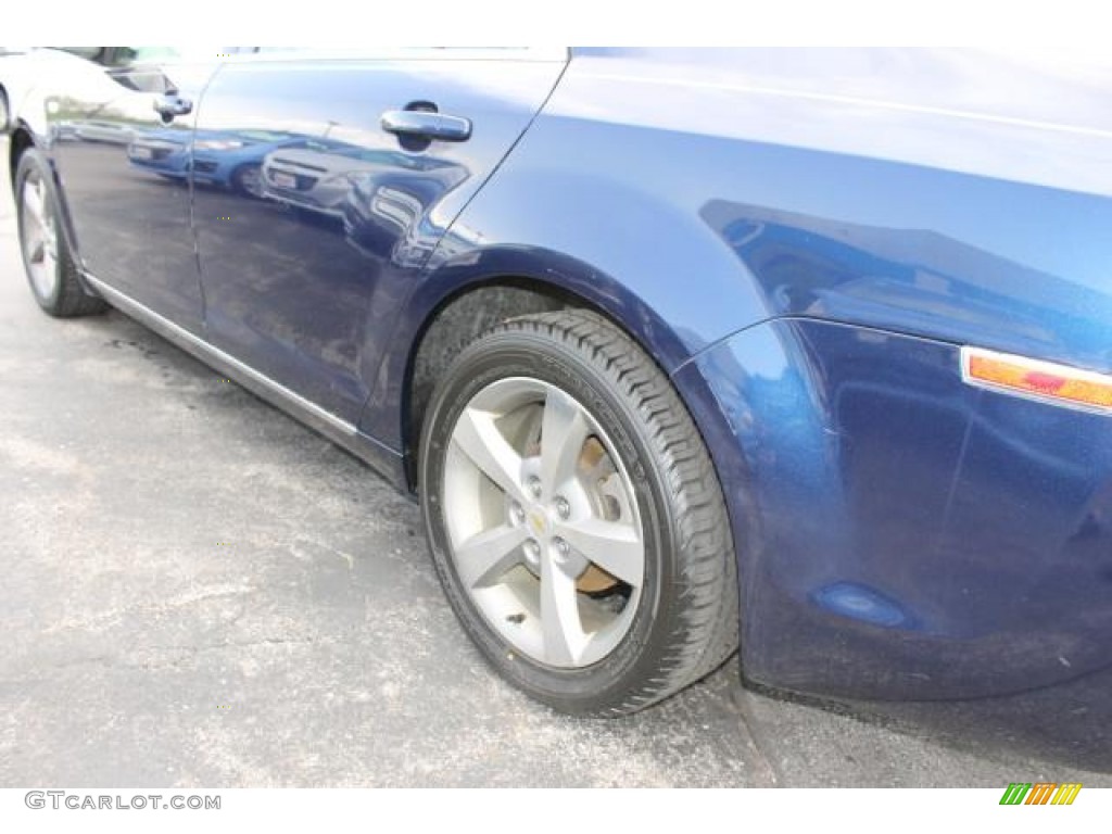 2008 Malibu LT Sedan - Imperial Blue Metallic / Titanium Gray photo #4