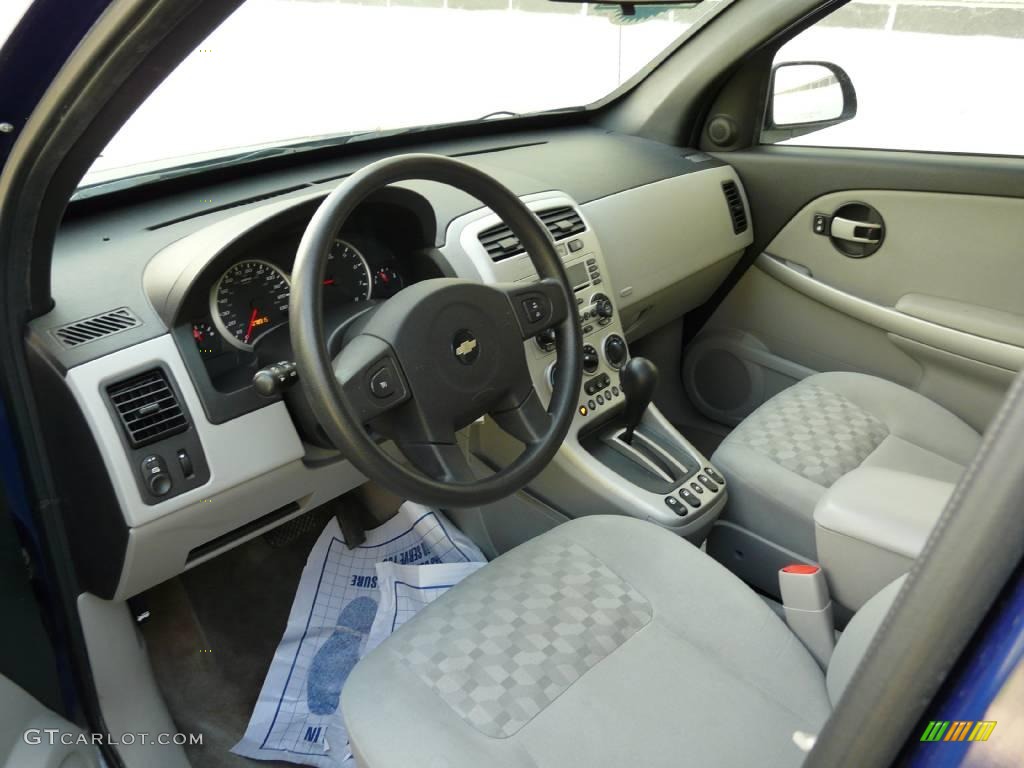 2005 Equinox LT AWD - Laser Blue Metallic / Light Gray photo #14