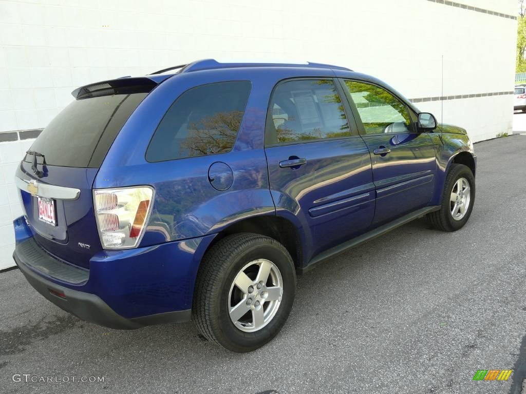 2005 Equinox LT AWD - Laser Blue Metallic / Light Gray photo #15