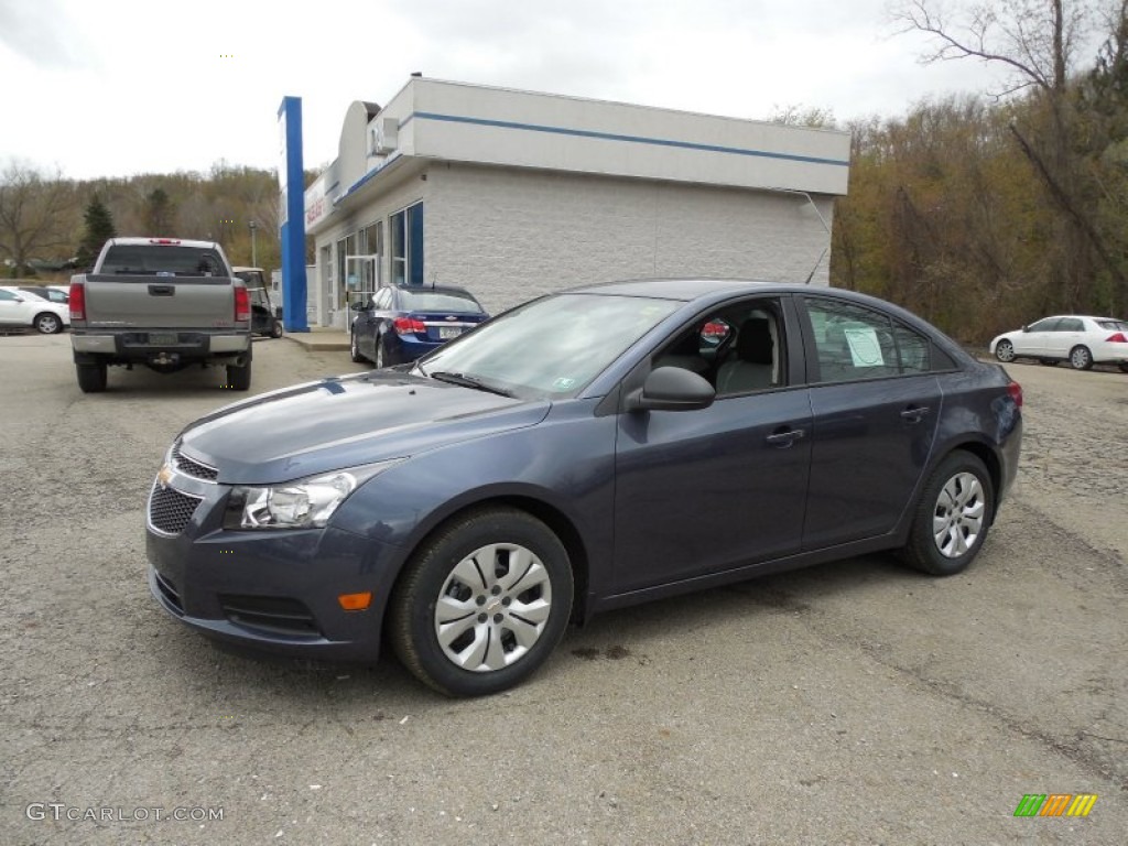 2014 Cruze LS - Atlantis Blue Metallic / Jet Black/Medium Titanium photo #1