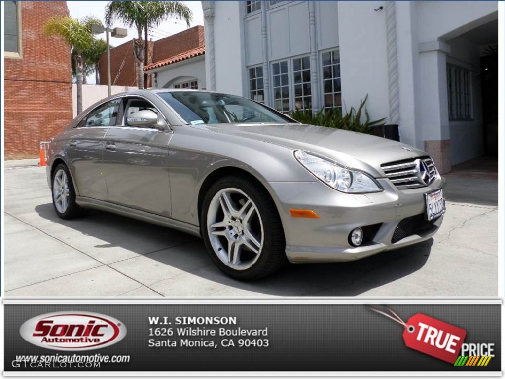 2006 CLS 500 - Pewter Metallic / Black photo #1