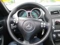 2007 Mercedes-Benz SLK Black Interior Steering Wheel Photo