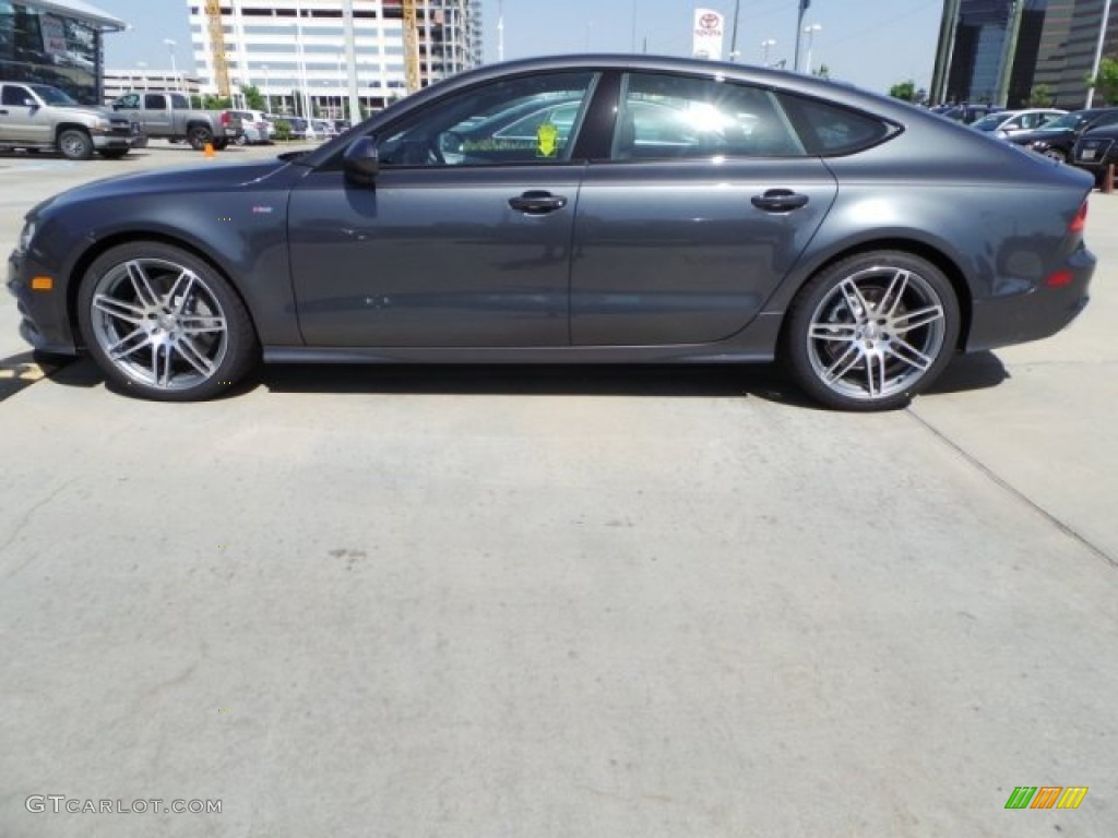 Daytona Gray Pearl 2014 Audi A7 3.0 TDI quattro Prestige Exterior Photo #92998124