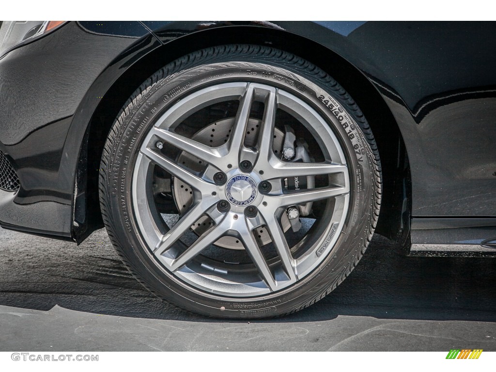 2014 E 350 Sport Sedan - Black / Black photo #10