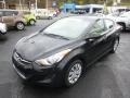 2012 Black Noir Pearl Hyundai Elantra GLS  photo #4