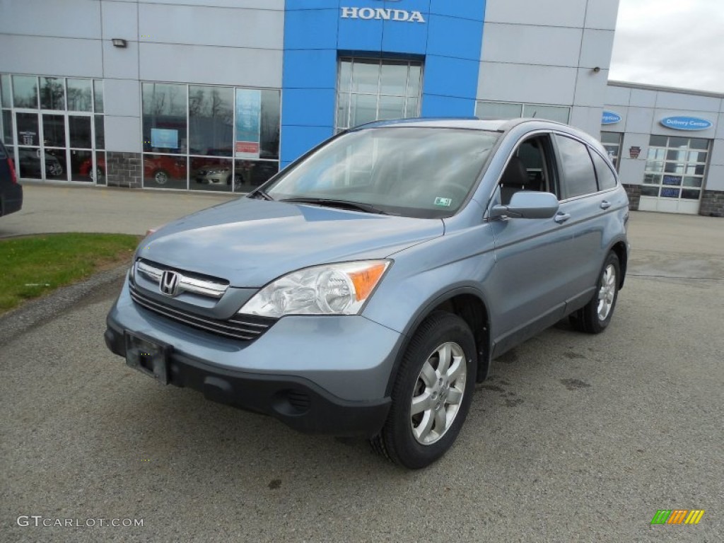 Glacier Blue Metallic 2007 Honda CR-V EX-L 4WD Exterior Photo #93001876