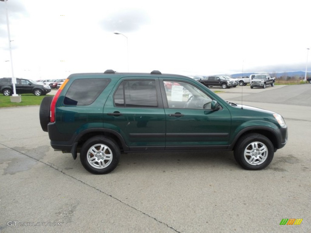 Clover Green Pearl 2004 Honda CR-V EX 4WD Exterior Photo #93002156