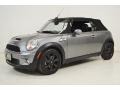 2010 Dark Silver Metallic Mini Cooper S Convertible  photo #10