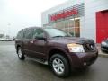 Midnight Garnet 2013 Nissan Armada SV 4WD