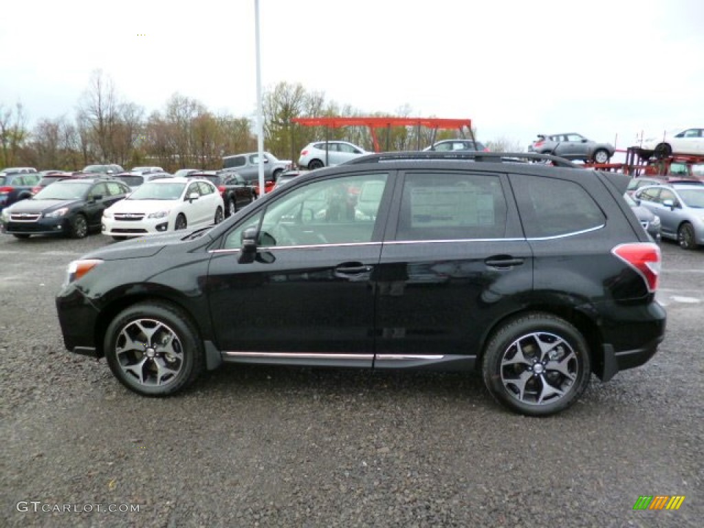 Crystal Black Silica 2015 Subaru Forester 2.0XT Touring Exterior Photo #93003882