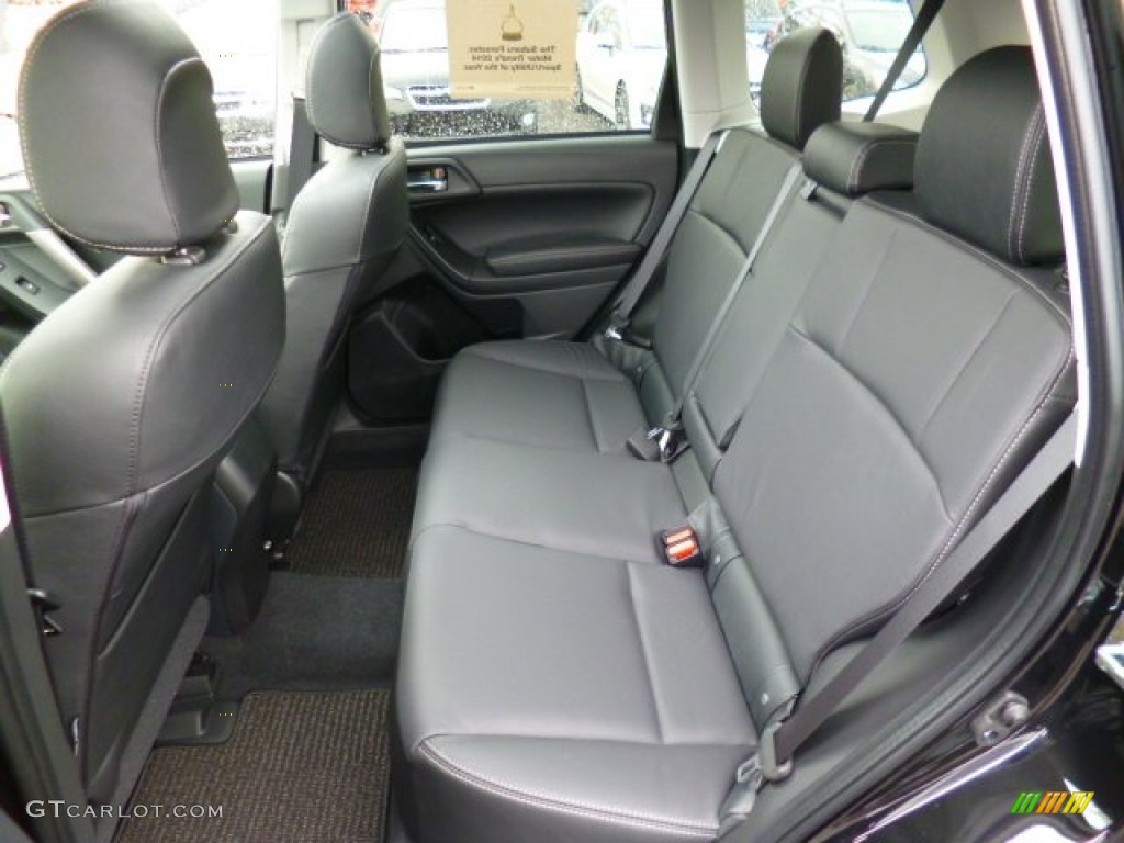 2015 Subaru Forester 2.0XT Touring Rear Seat Photo #93003964