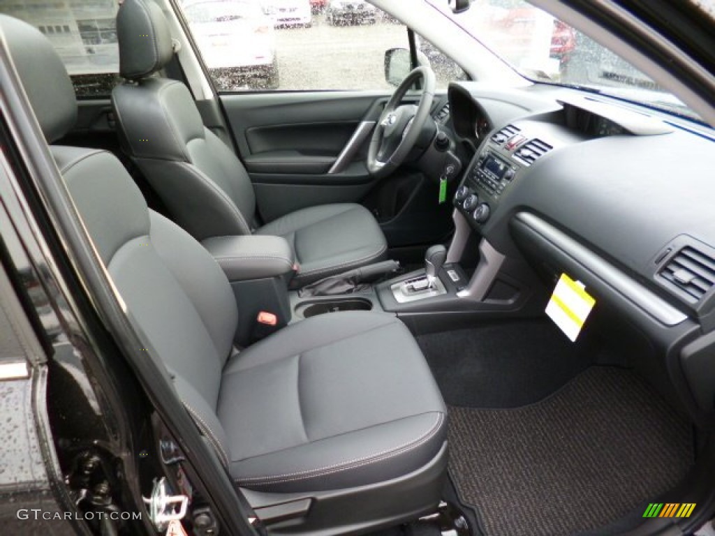 Black Interior 2015 Subaru Forester 2.5i Limited Photo #93004111