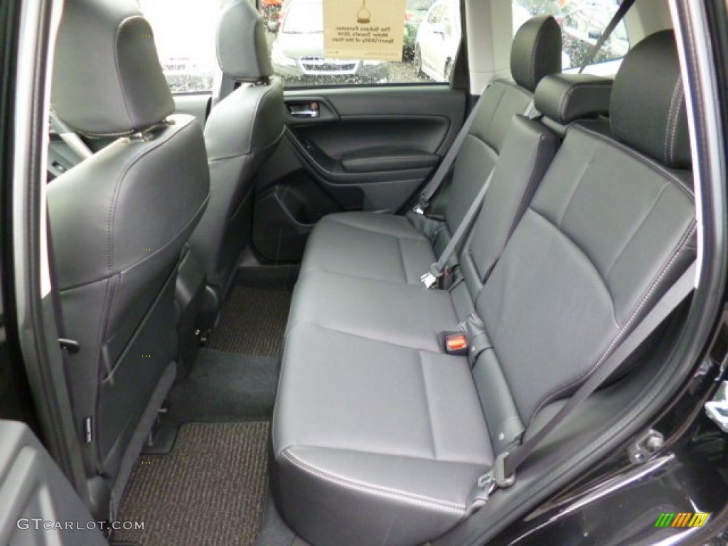 Black Interior 2015 Subaru Forester 2.5i Limited Photo #93004147