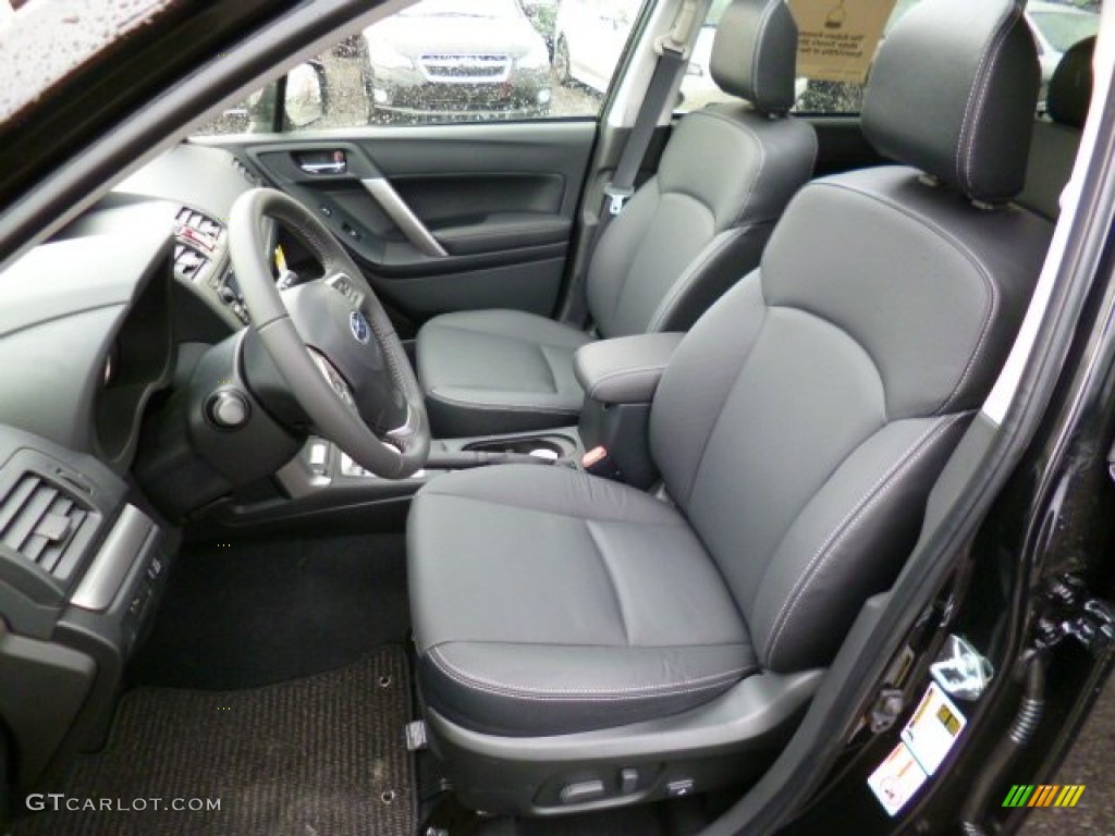 Black Interior 2015 Subaru Forester 2.5i Limited Photo #93004165