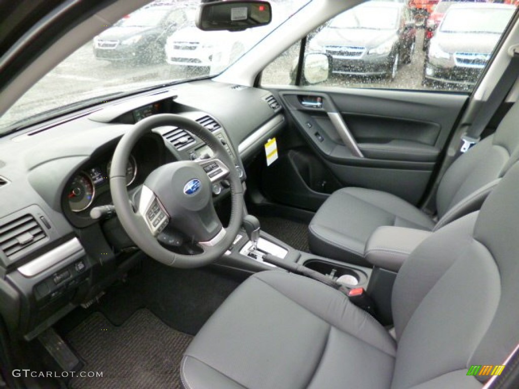 Black Interior 2015 Subaru Forester 2.5i Limited Photo #93004174