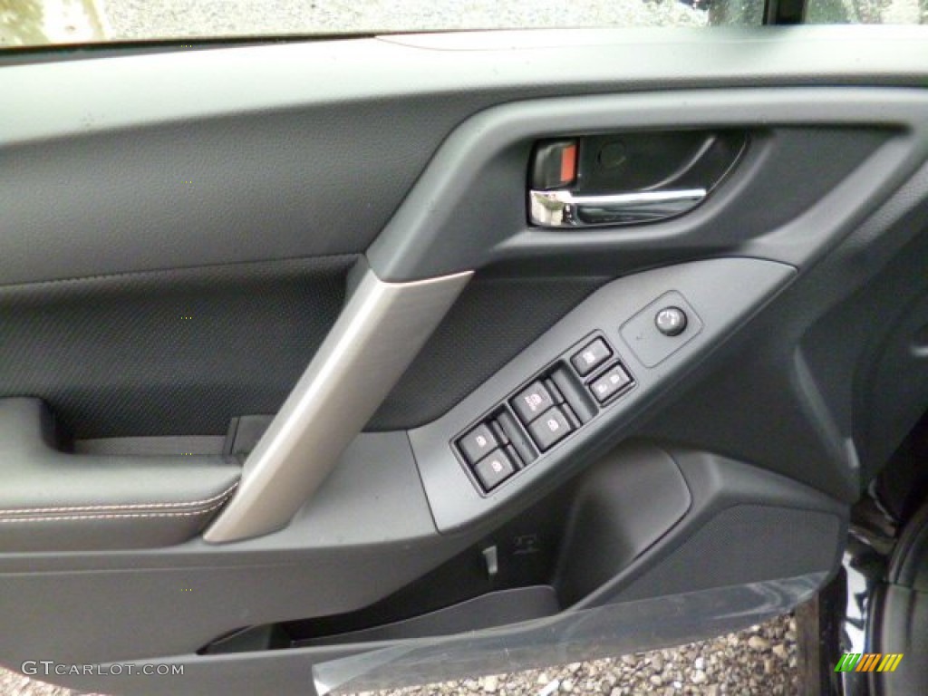2015 Subaru Forester 2.5i Limited Black Door Panel Photo #93004183