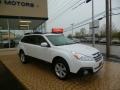 Satin White Pearl - Outback 2.5i Premium Photo No. 1