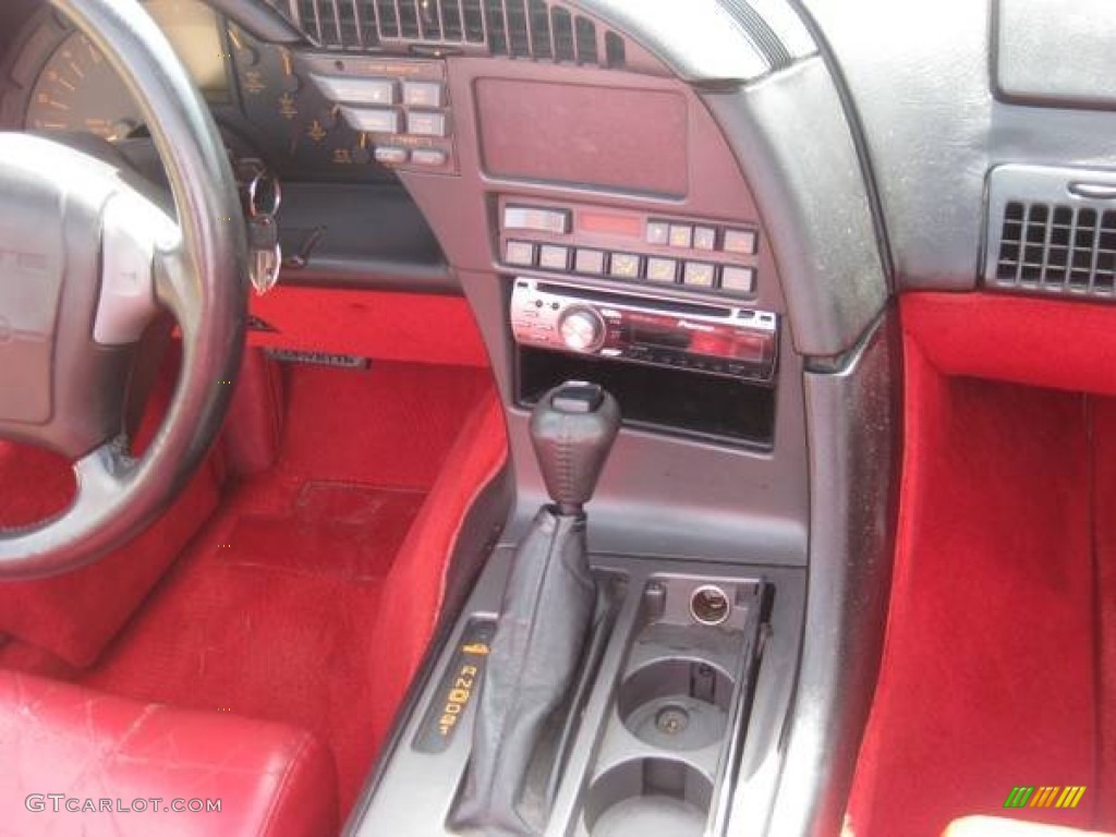 1990 Corvette Convertible - Bright Red / Red photo #6