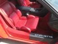 1990 Bright Red Chevrolet Corvette Convertible  photo #9