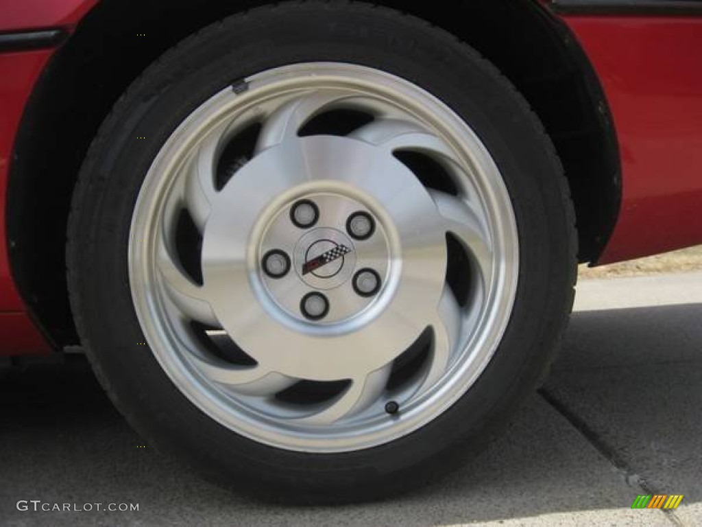 1990 Chevrolet Corvette Convertible Wheel Photos