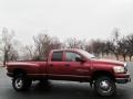 2006 Flame Red Dodge Ram 3500 SLT Quad Cab 4x4 Dually  photo #3