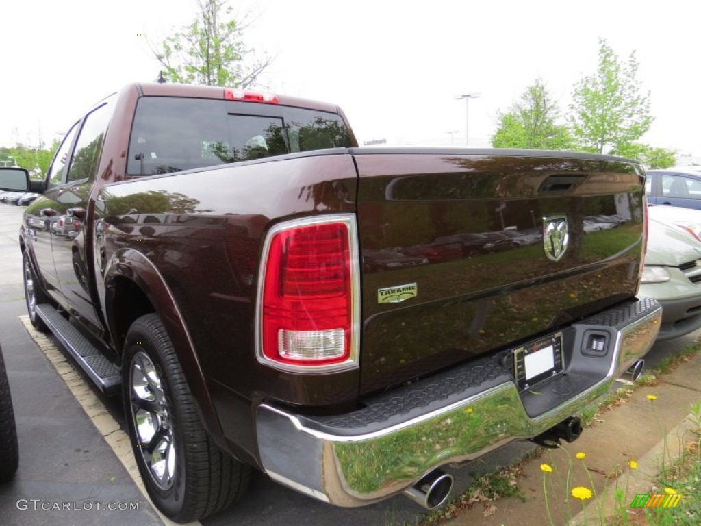 2014 1500 Laramie Crew Cab - Western Brown / Black photo #4