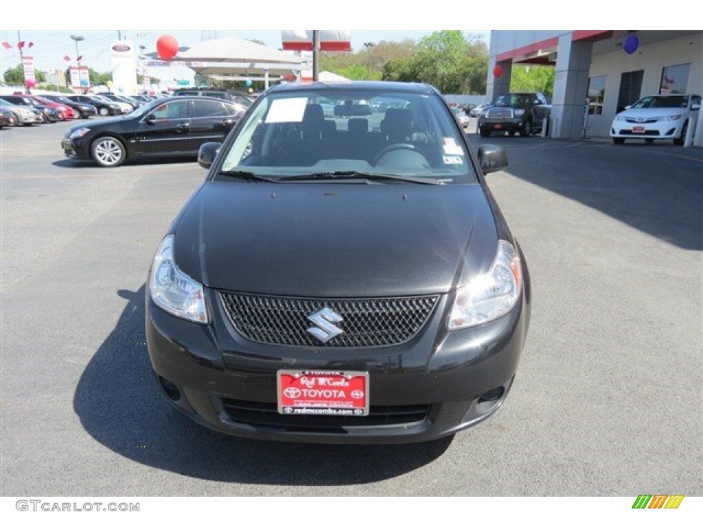 2013 SX4 Sedan LE Popular Package - Metallic Star Silver / Black photo #2
