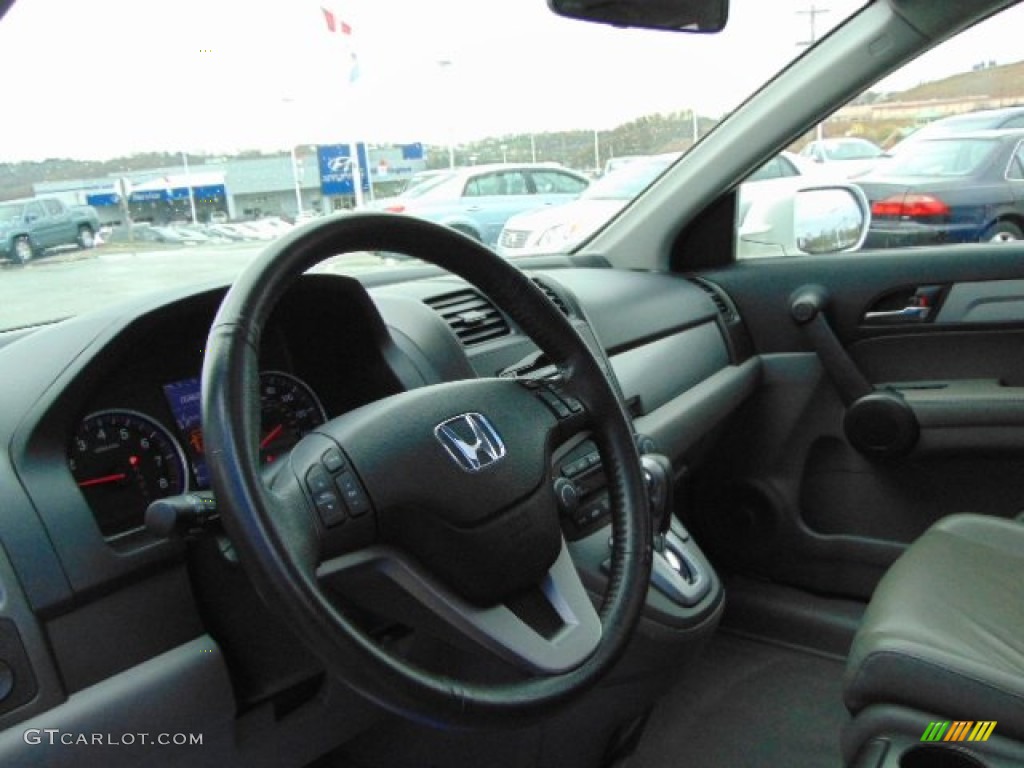 2010 CR-V EX-L AWD - Taffeta White / Gray photo #11