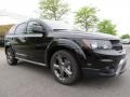 Pitch Black 2014 Dodge Journey Crossroad Exterior