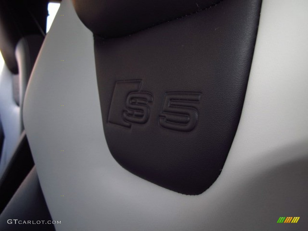 2014 S5 3.0T Premium Plus quattro Coupe - Monsoon Gray Metallic / Black/Lunar Silver photo #17