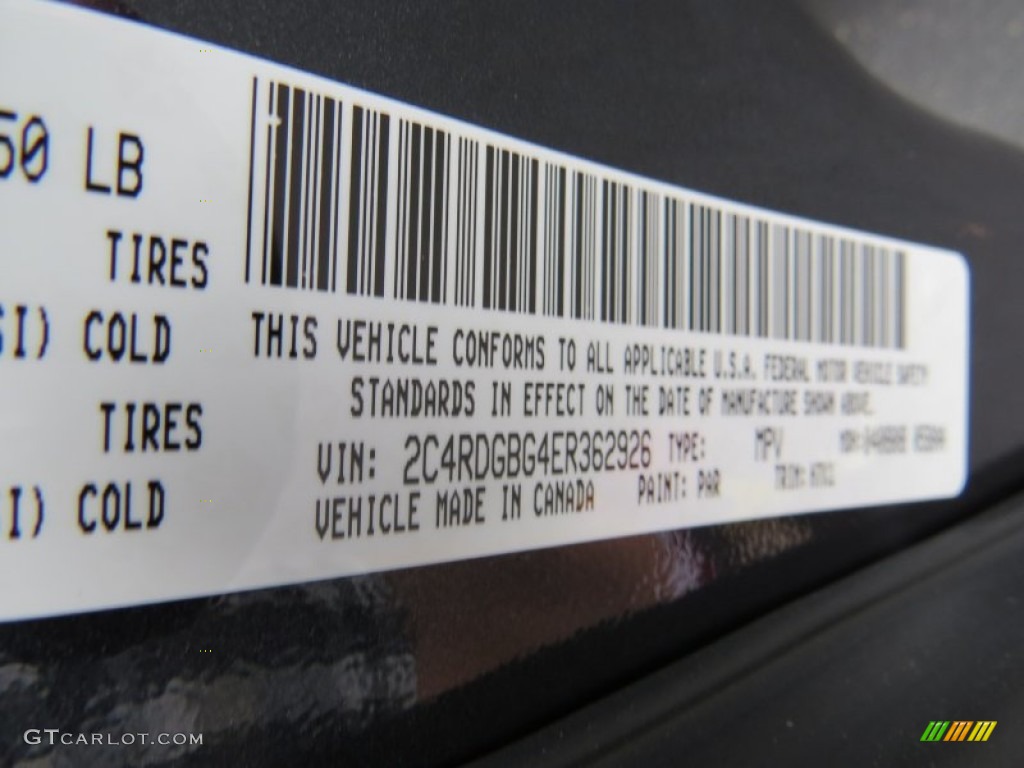 2014 Grand Caravan American Value Package - Maximum Steel Metallic / Black/Light Graystone photo #10