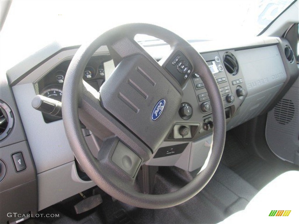 2015 F250 Super Duty XL Super Cab 4x4 - Oxford White / Steel photo #22