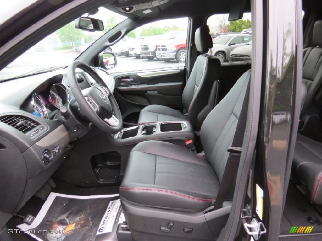 R/T Black Interior 2014 Dodge Grand Caravan R/T Photo #93011838