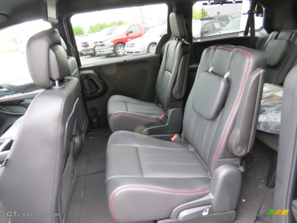 2014 Dodge Grand Caravan R/T Rear Seat Photo #93011862