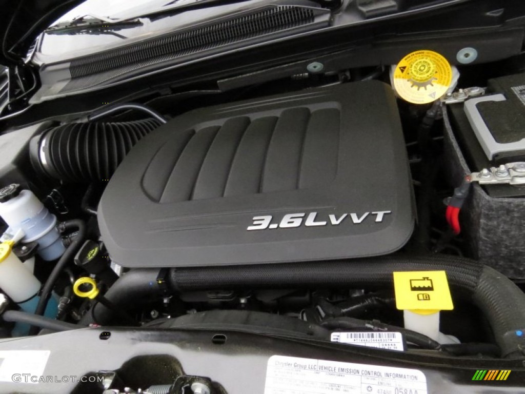 2014 Dodge Grand Caravan R/T 3.6 Liter DOHC 24-Valve VVT V6 Engine Photo #93011928