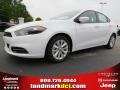 2014 Bright White Dodge Dart SXT  photo #1