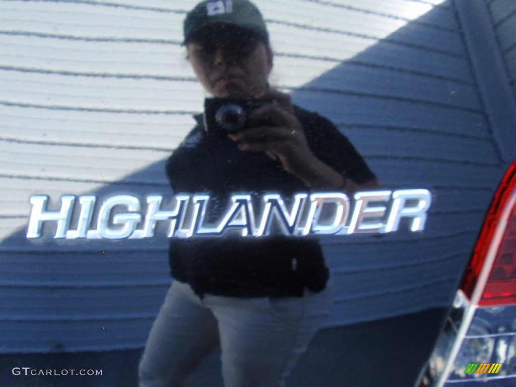 2007 Highlander V6 - Black / Ivory Beige photo #18