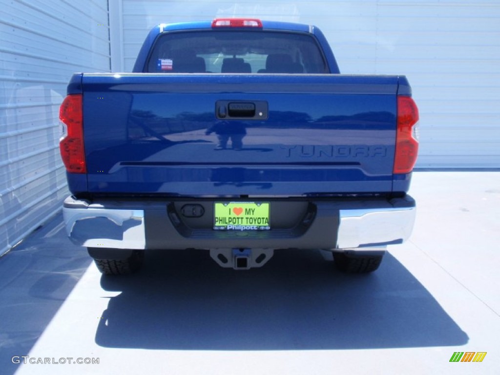 2014 Tundra TSS CrewMax - Blue Ribbon Metallic / Graphite photo #4