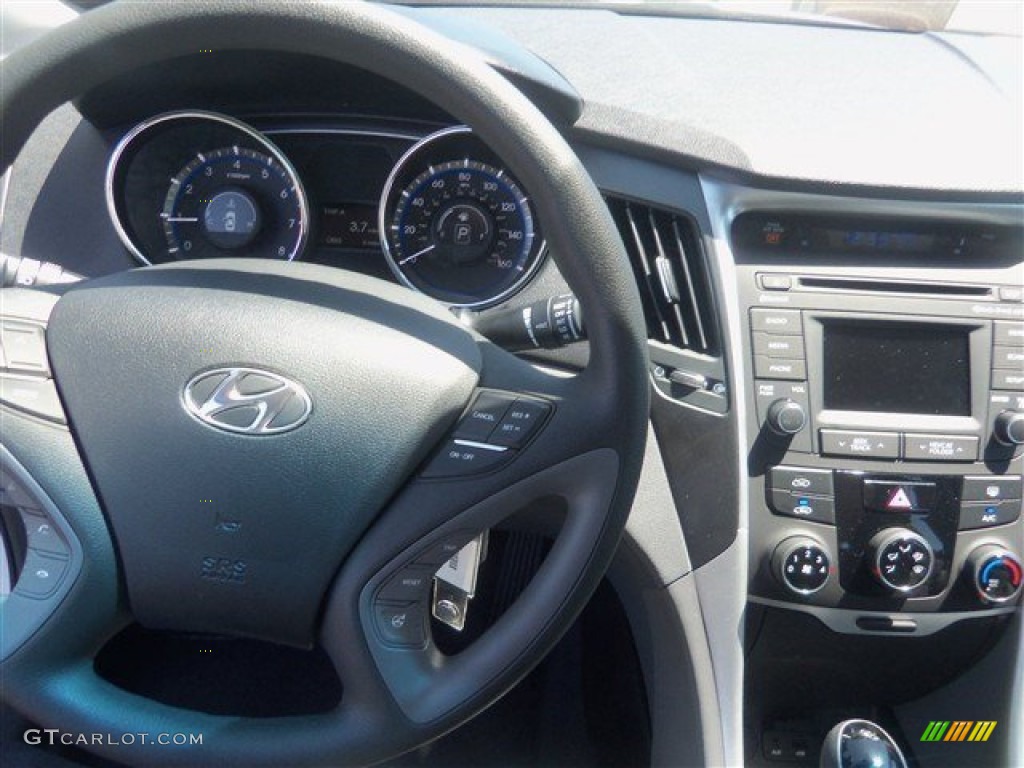 2014 Sonata GLS - Pearl White / Gray photo #7