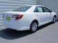 2014 Super White Toyota Camry LE  photo #4