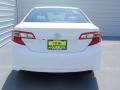 2014 Super White Toyota Camry LE  photo #5