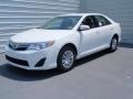 2014 Super White Toyota Camry LE  photo #7